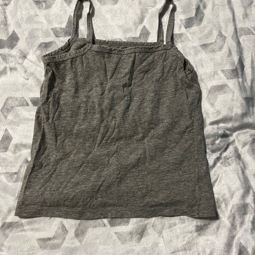 White and Gray camisole tops
